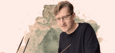 Cartoonist Phil Hubbe